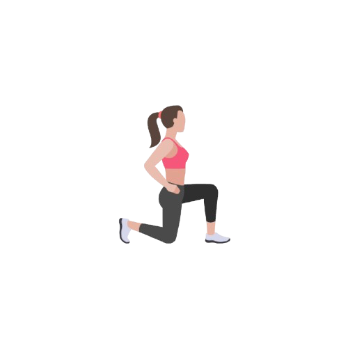 Woman Lunging